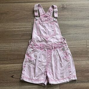 GAP Kids Pink Shorts Overalls girls 10